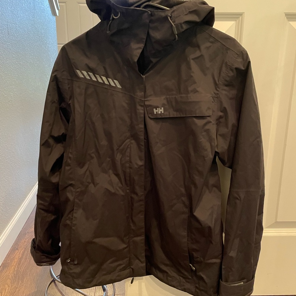 EUC, Helly Hansen Rain/windbreaker jacket, Wms Large